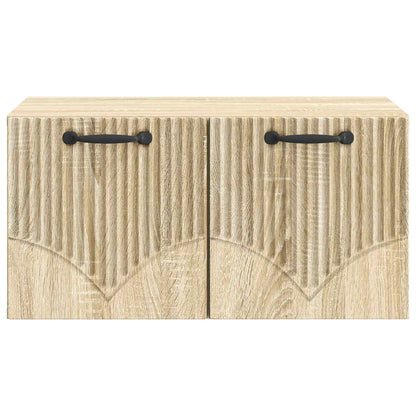 Wall-Mounted TV Cabinet Sonoma Oak 59.5 x 41 x 30 cm
