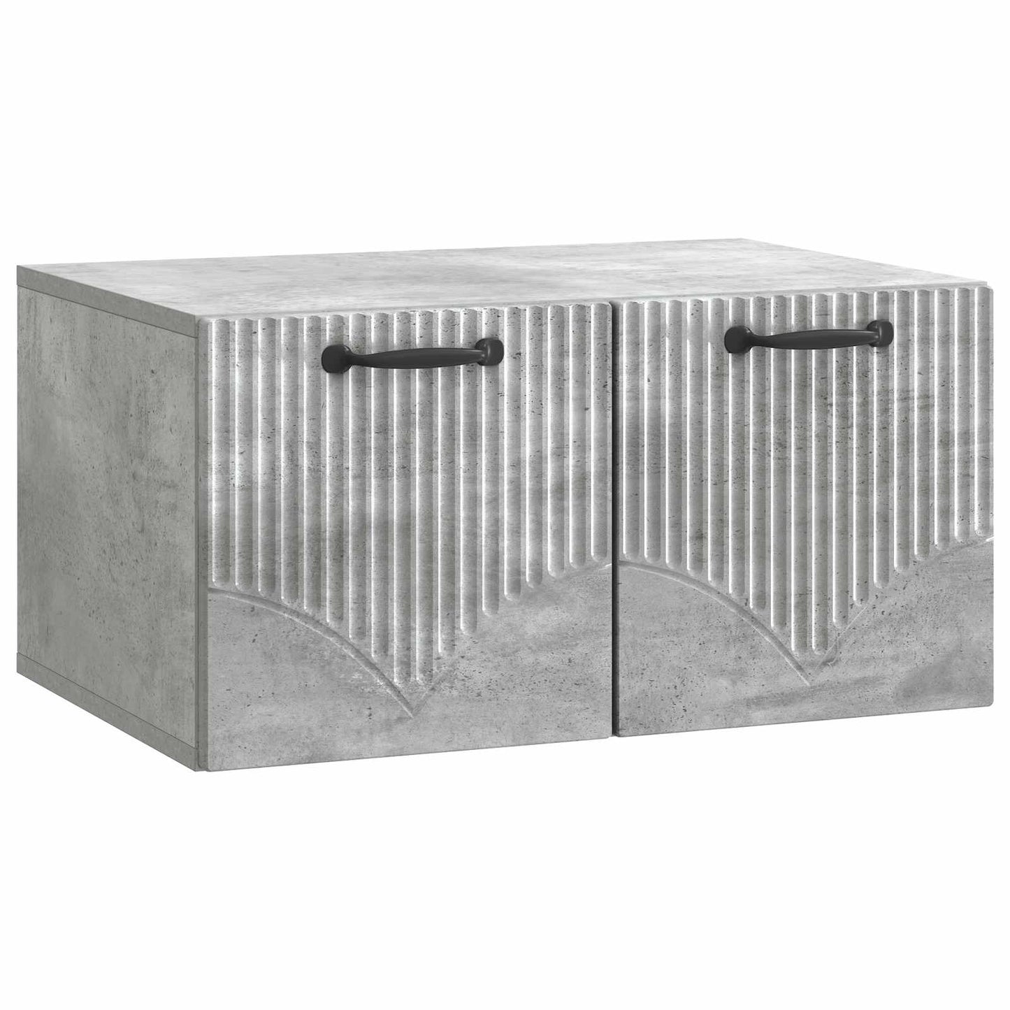 Wall-Mounted TV Cabinet Concrete Grey 59.5 x 41 x 30 cm
