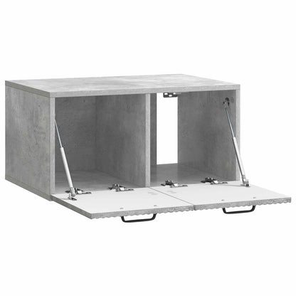 Wall-Mounted TV Cabinet Concrete Grey 59.5 x 41 x 30 cm