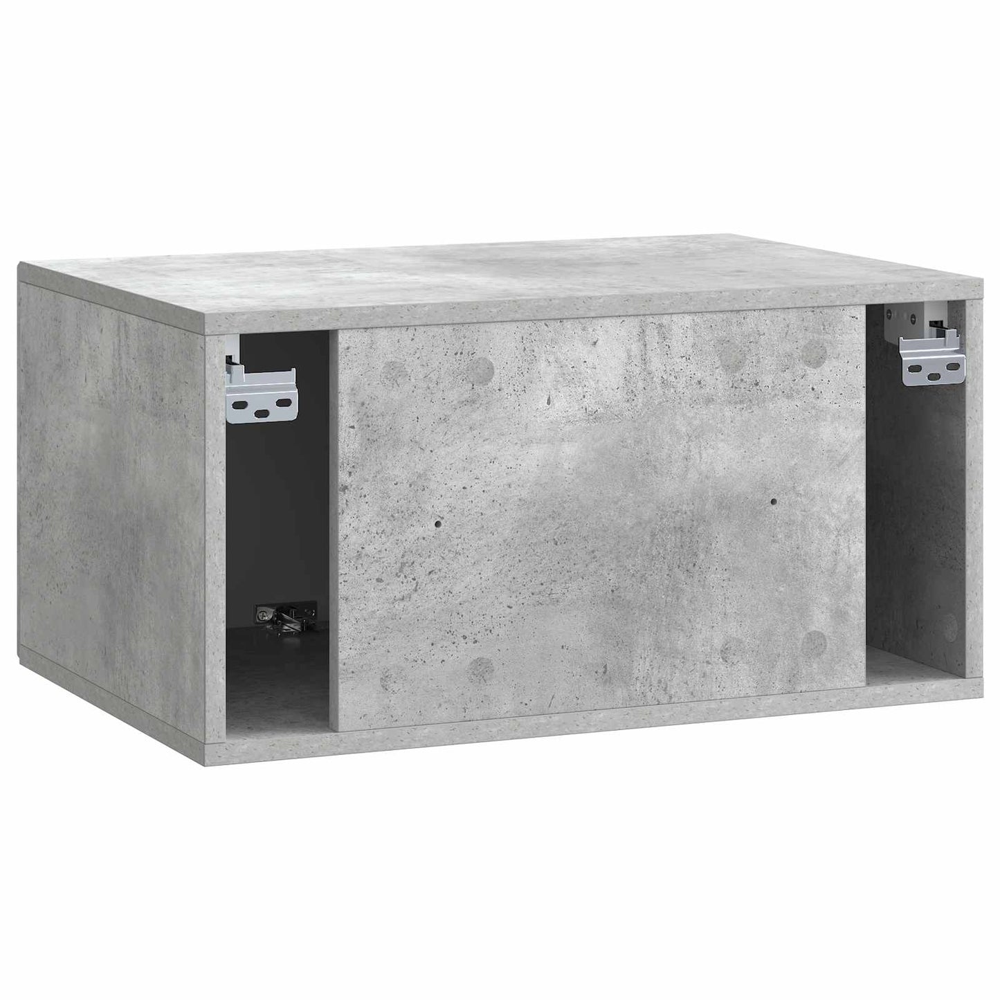 Wall-Mounted TV Cabinet Concrete Grey 59.5 x 41 x 30 cm