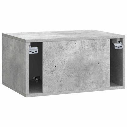 Wall-Mounted TV Cabinet Concrete Grey 59.5 x 41 x 30 cm