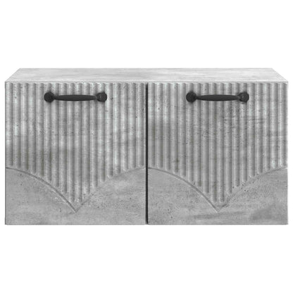 Wall-Mounted TV Cabinet Concrete Grey 59.5 x 41 x 30 cm
