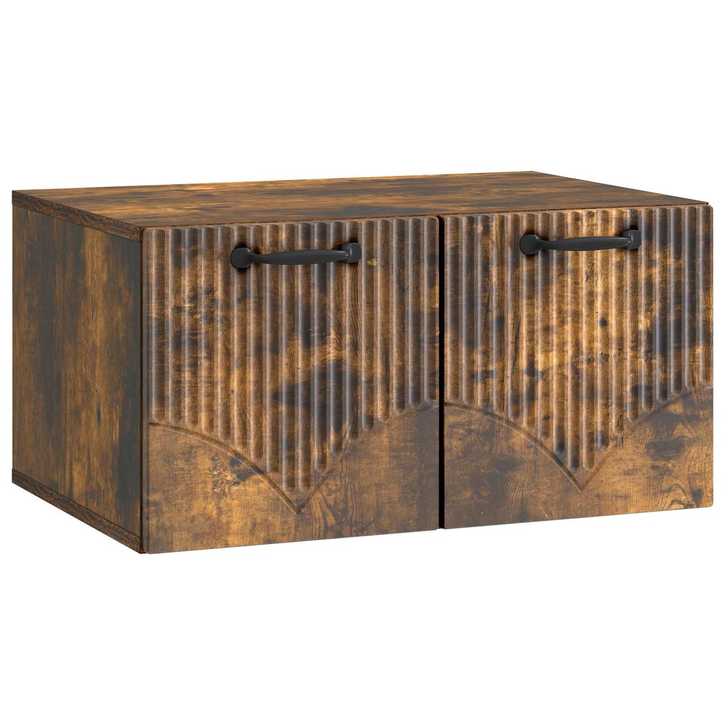 Wall-Mounted TV Cabinet Smoked Oak 59.5 x 41 x 30 cm