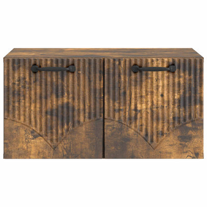 Wall-Mounted TV Cabinet Smoked Oak 59.5 x 41 x 30 cm