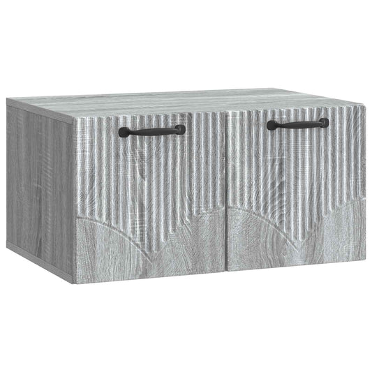 Wall-Mounted TV Cabinet Grey Sonoma 59.5 x 41 x 30 cm