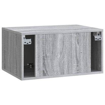 Wall-Mounted TV Cabinet Grey Sonoma 59.5 x 41 x 30 cm