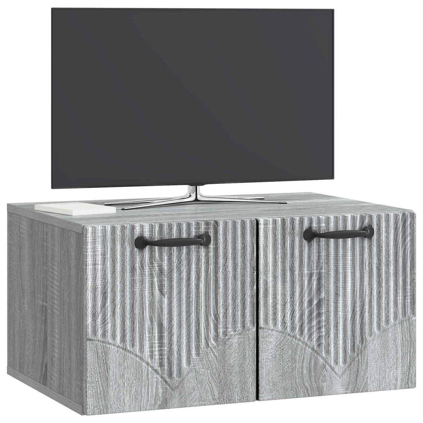Wall-Mounted TV Cabinet Grey Sonoma 59.5 x 41 x 30 cm