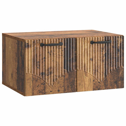 Wall-Mounted TV Cabinet Old Wood 59.5 x 41 x 30 cm