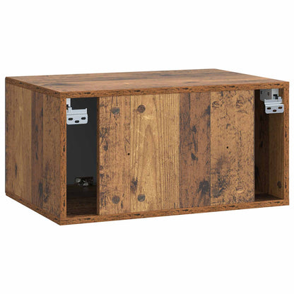 Wall-Mounted TV Cabinet Old Wood 59.5 x 41 x 30 cm