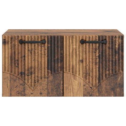 Wall-Mounted TV Cabinet Old Wood 59.5 x 41 x 30 cm