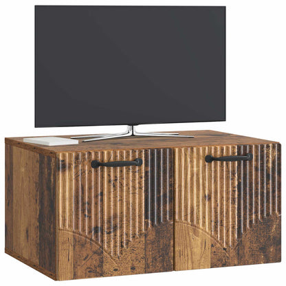 Wall-Mounted TV Cabinet Old Wood 59.5 x 41 x 30 cm