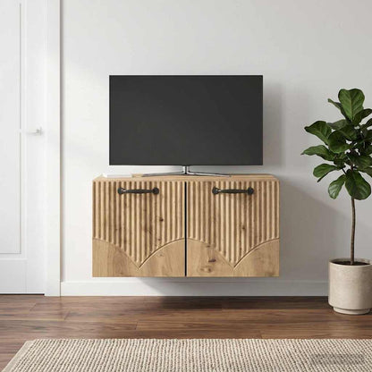 Wall-Mounted TV Cabinet Artisan Oak 59.5 x 41 x 30 cm