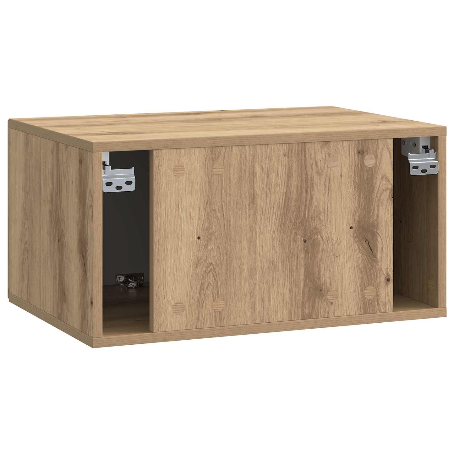 Wall-Mounted TV Cabinet Artisan Oak 59.5 x 41 x 30 cm