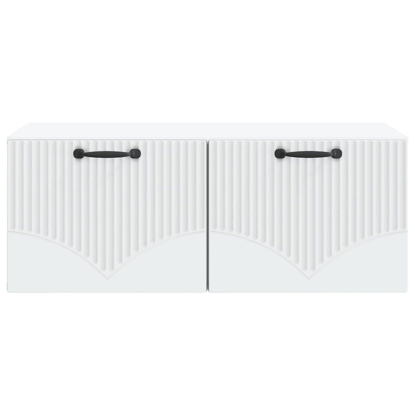 Wall-Mounted TV Cabinet White 78.5 x 41 x 30 cm Engineered Wood