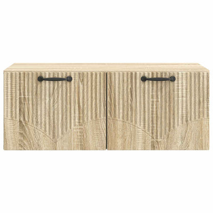 Wall-Mounted TV Cabinet Sonoma Oak 78.5 x 41 x 30 cm