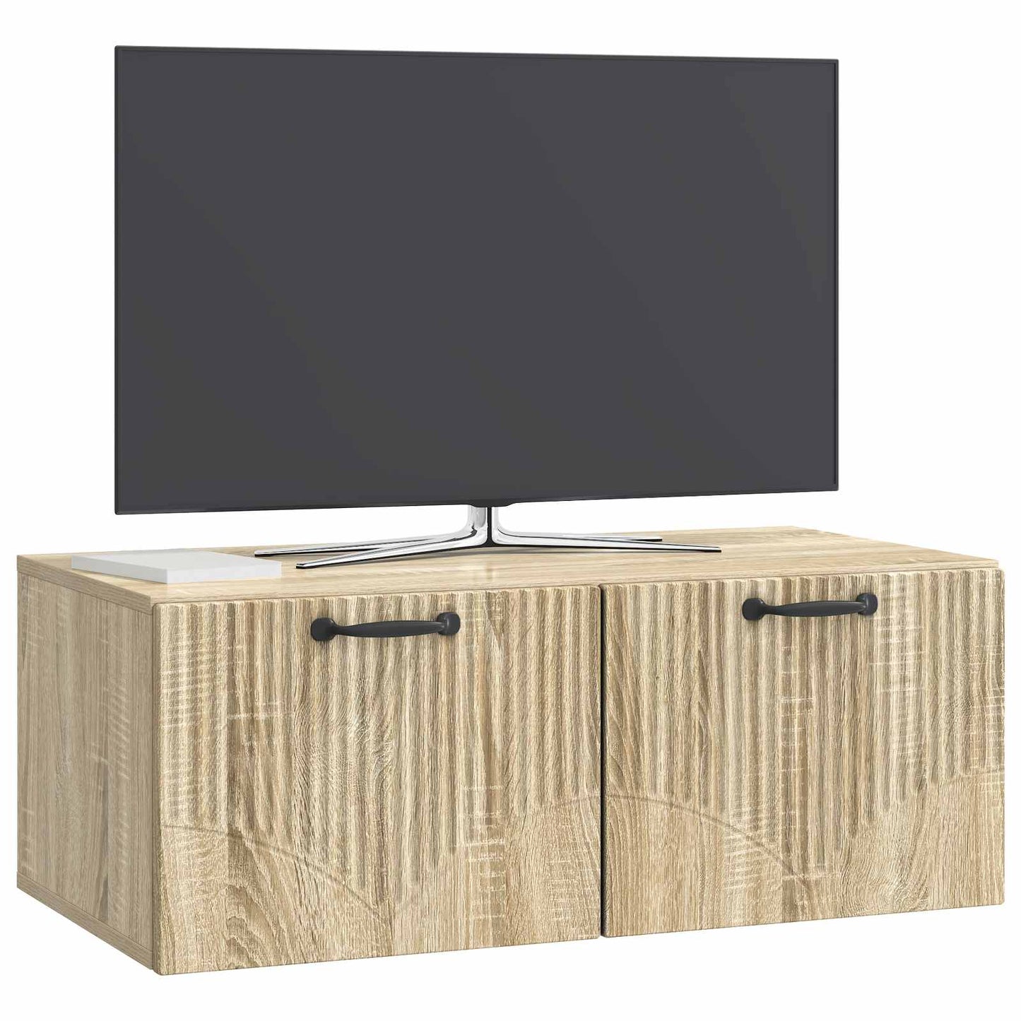 Wall-Mounted TV Cabinet Sonoma Oak 78.5 x 41 x 30 cm
