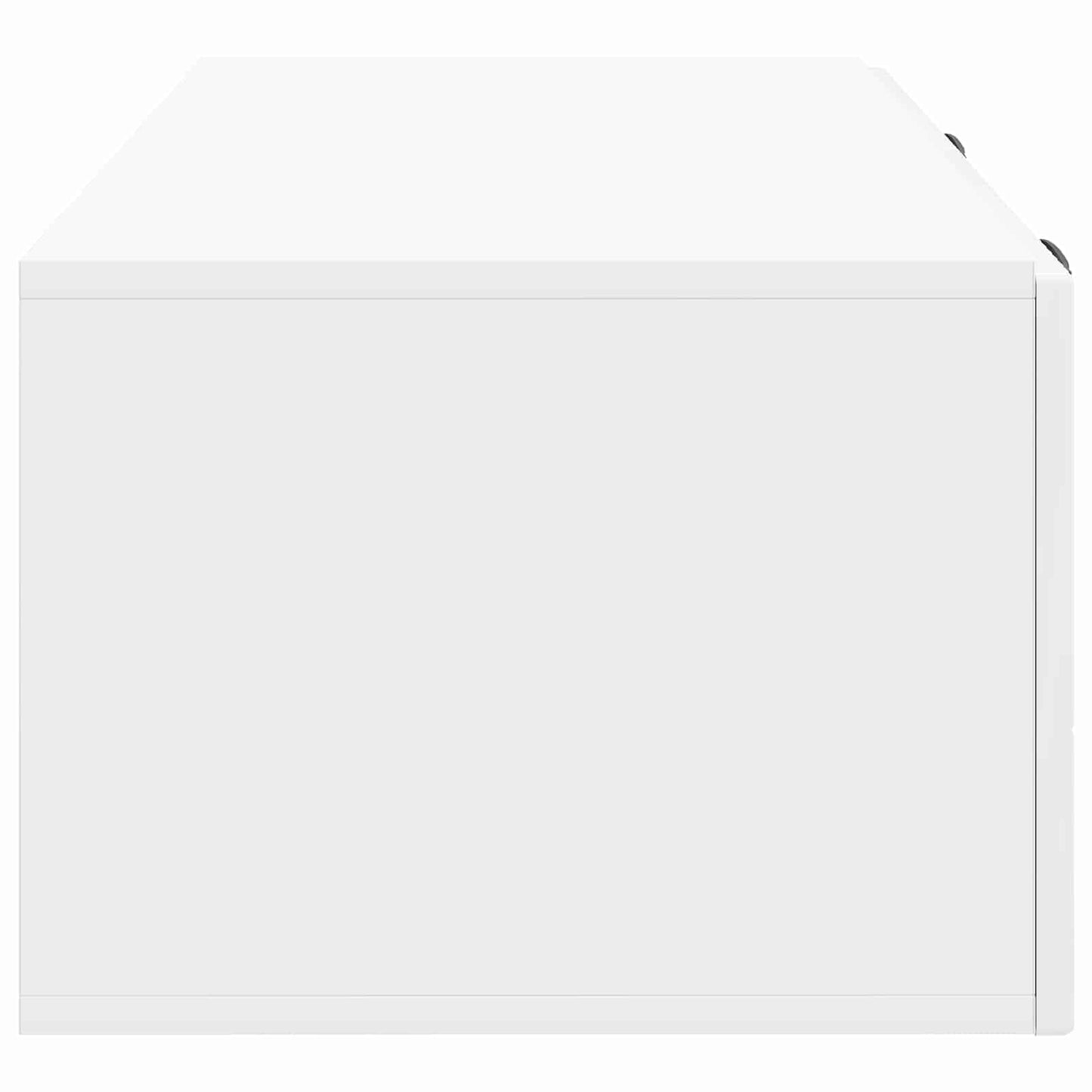 Wall-Mounted TV Cabinet High Gloss White 78.5 x 41 x 30 cm