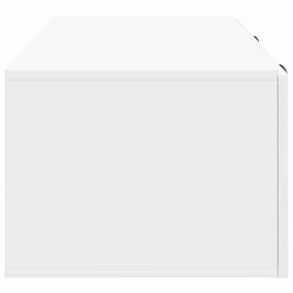Wall-Mounted TV Cabinet High Gloss White 78.5 x 41 x 30 cm