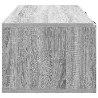 Wall-Mounted TV Cabinet Grey Sonoma 78.5 x 41 x 30 cm