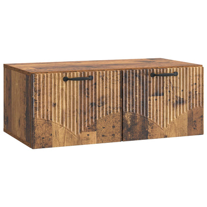Wall-Mounted TV Cabinet Old Wood 78.5 x 41 x 30 cm