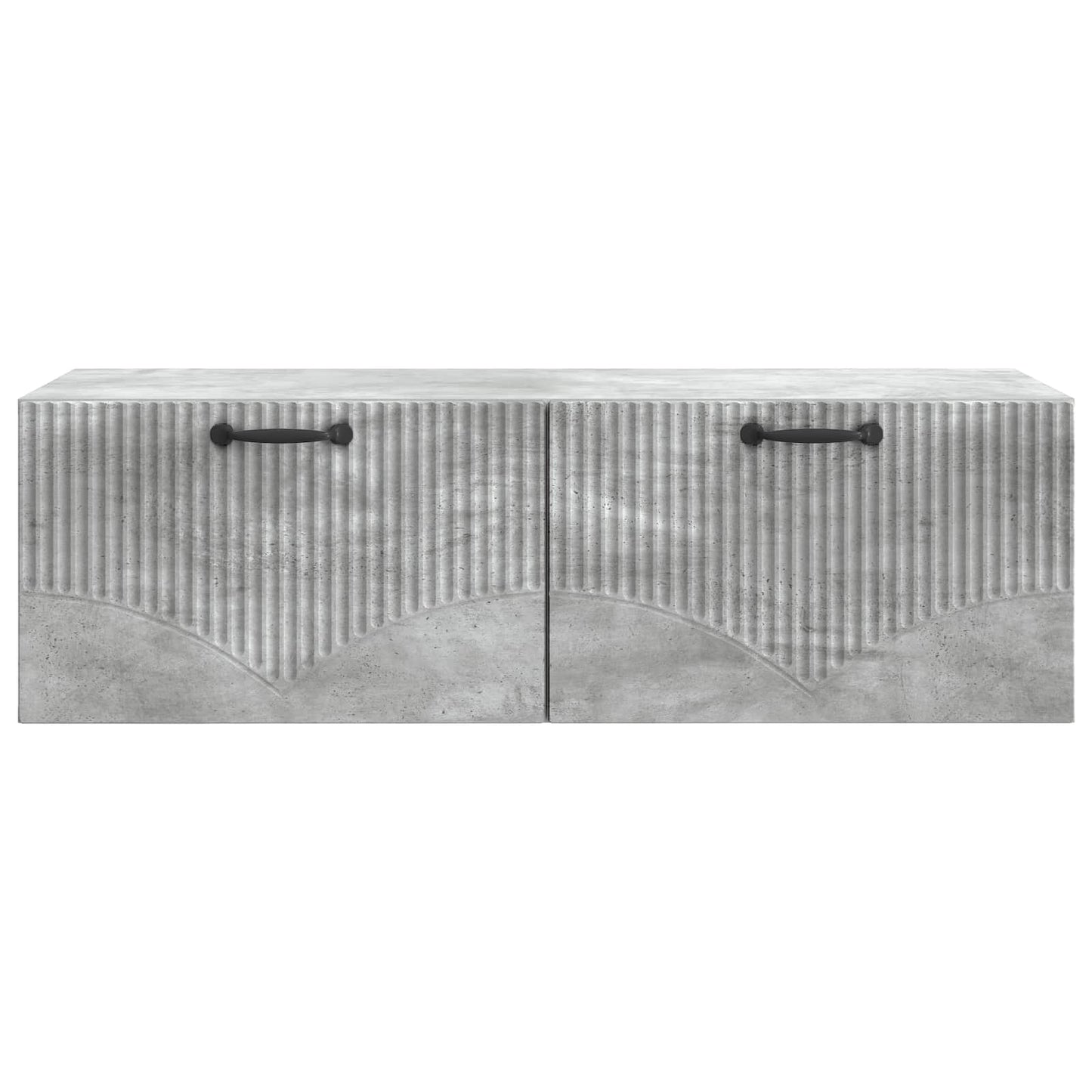 Wall-Mounted TV Cabinet Concrete Grey 98 x 41 x 30 cm
