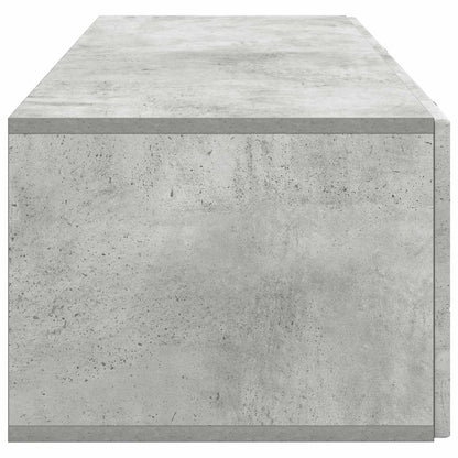 Wall-Mounted TV Cabinet Concrete Grey 98 x 41 x 30 cm