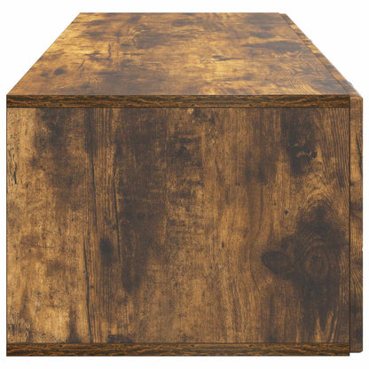 Wall-Mounted TV Cabinet Smoked Oak 98 x 41 x 30 cm