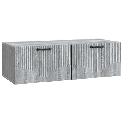 Wall-Mounted TV Cabinet Grey Sonoma 98 x 41 x 30 cm