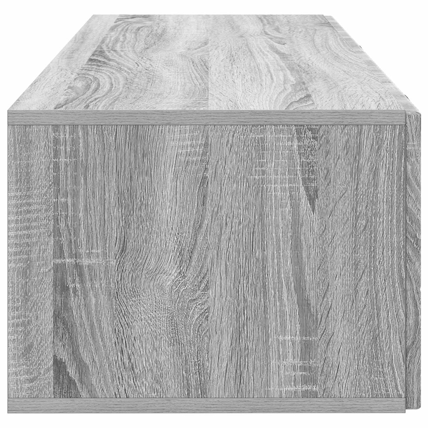 Wall-Mounted TV Cabinet Grey Sonoma 98 x 41 x 30 cm