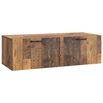Wall-Mounted TV Cabinet Old Wood 98 x 41 x 30 cm