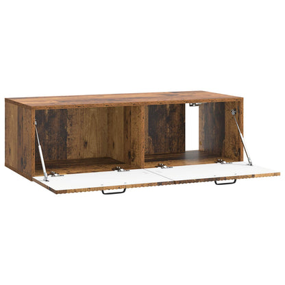 Wall-Mounted TV Cabinet Old Wood 98 x 41 x 30 cm