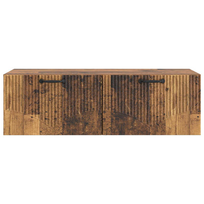 Wall-Mounted TV Cabinet Old Wood 98 x 41 x 30 cm