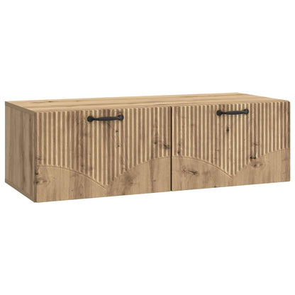 Wall-Mounted TV Cabinet Artisan Oak 98 x 41 x 30 cm