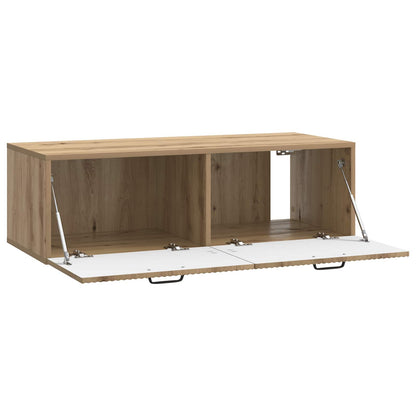 Wall-Mounted TV Cabinet Artisan Oak 98 x 41 x 30 cm