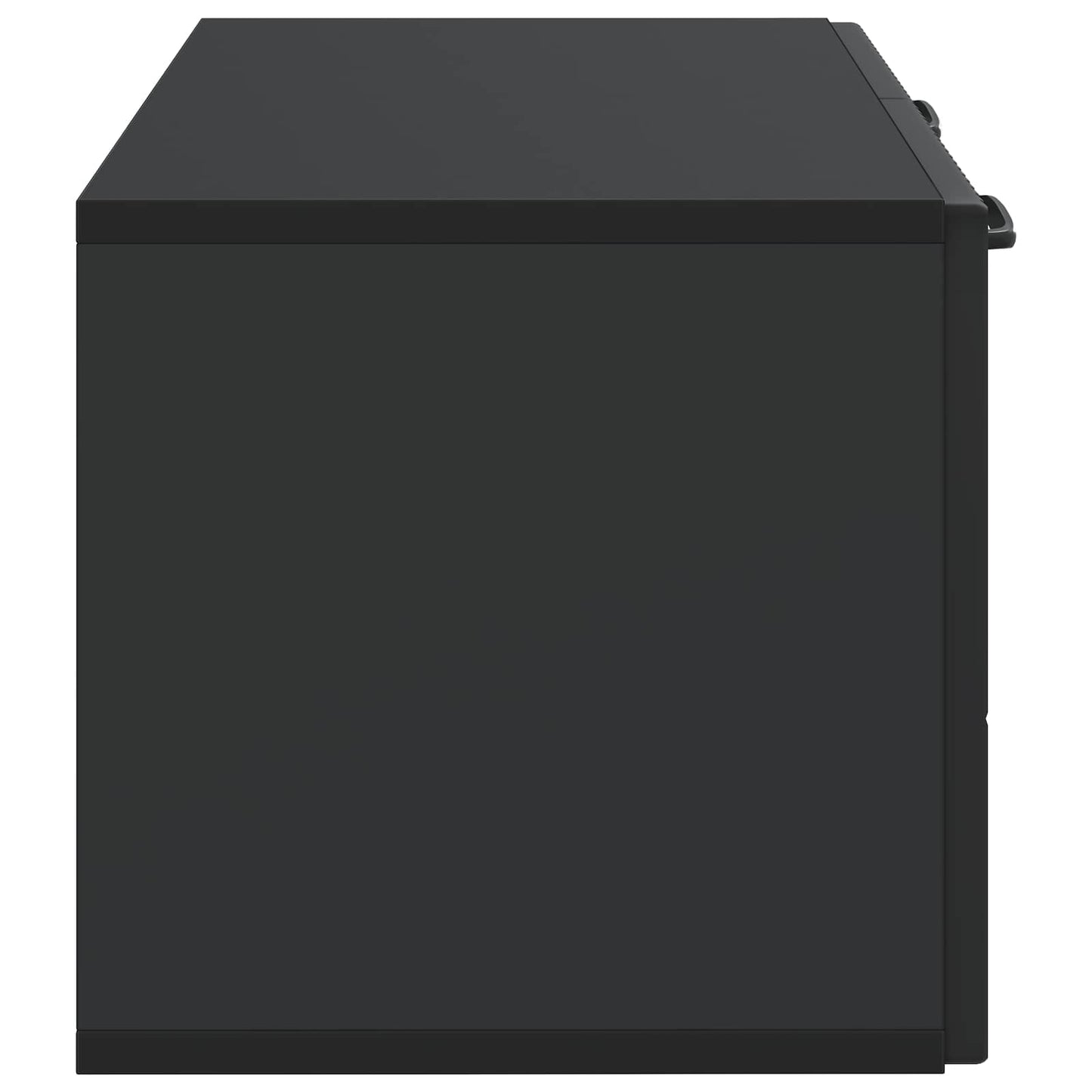 Wall-Mounted TV Cabinet Black 59.5 x 31 x 30 cm Engineered Wood