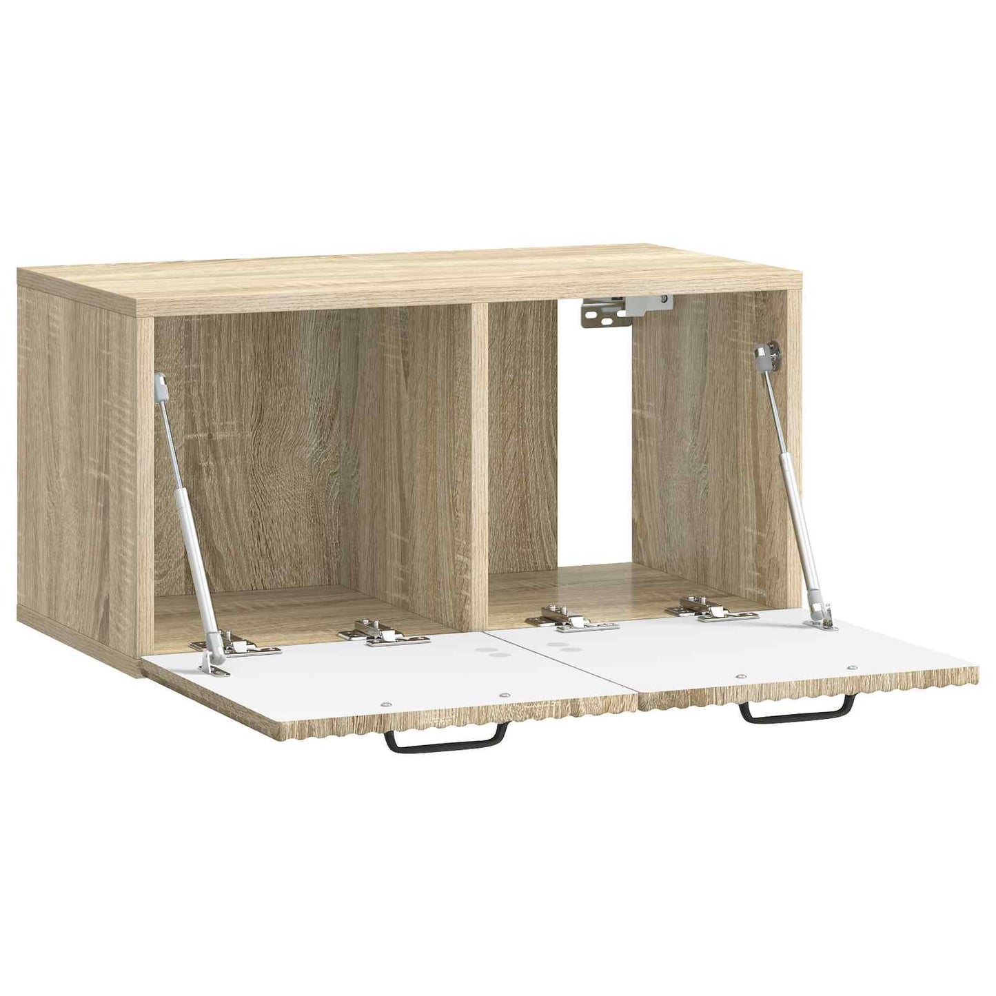 Wall-Mounted TV Cabinet Sonoma Oak 59.5 x 31 x 30 cm