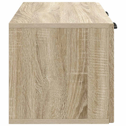 Wall-Mounted TV Cabinet Sonoma Oak 59.5 x 31 x 30 cm
