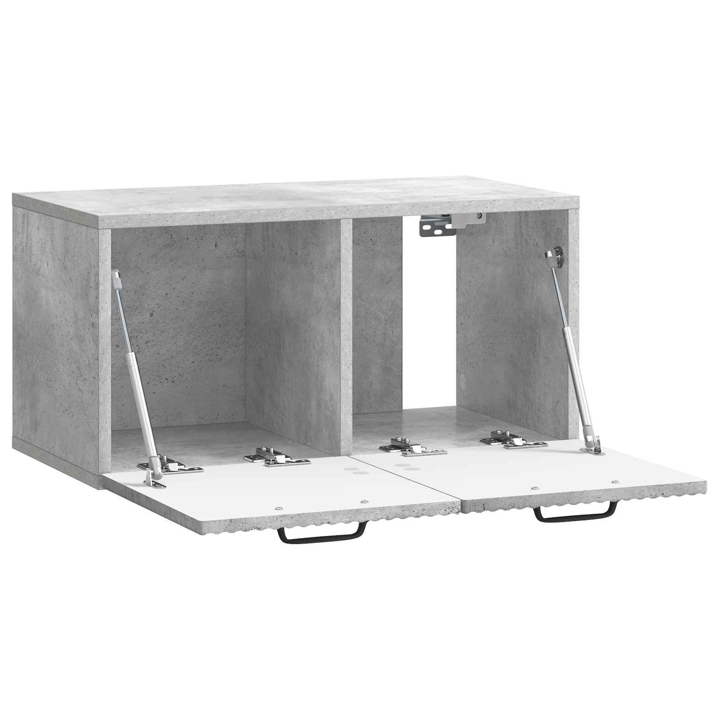 Wall-Mounted TV Cabinet Concrete Grey 59.5 x 31 x 30 cm