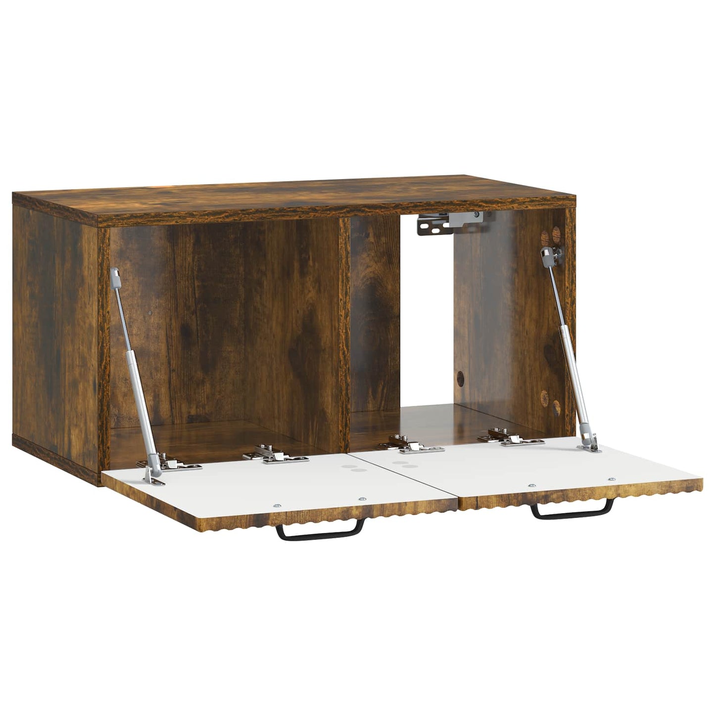 Wall-Mounted TV Cabinet Smoked Oak 59.5 x 31 x 30 cm