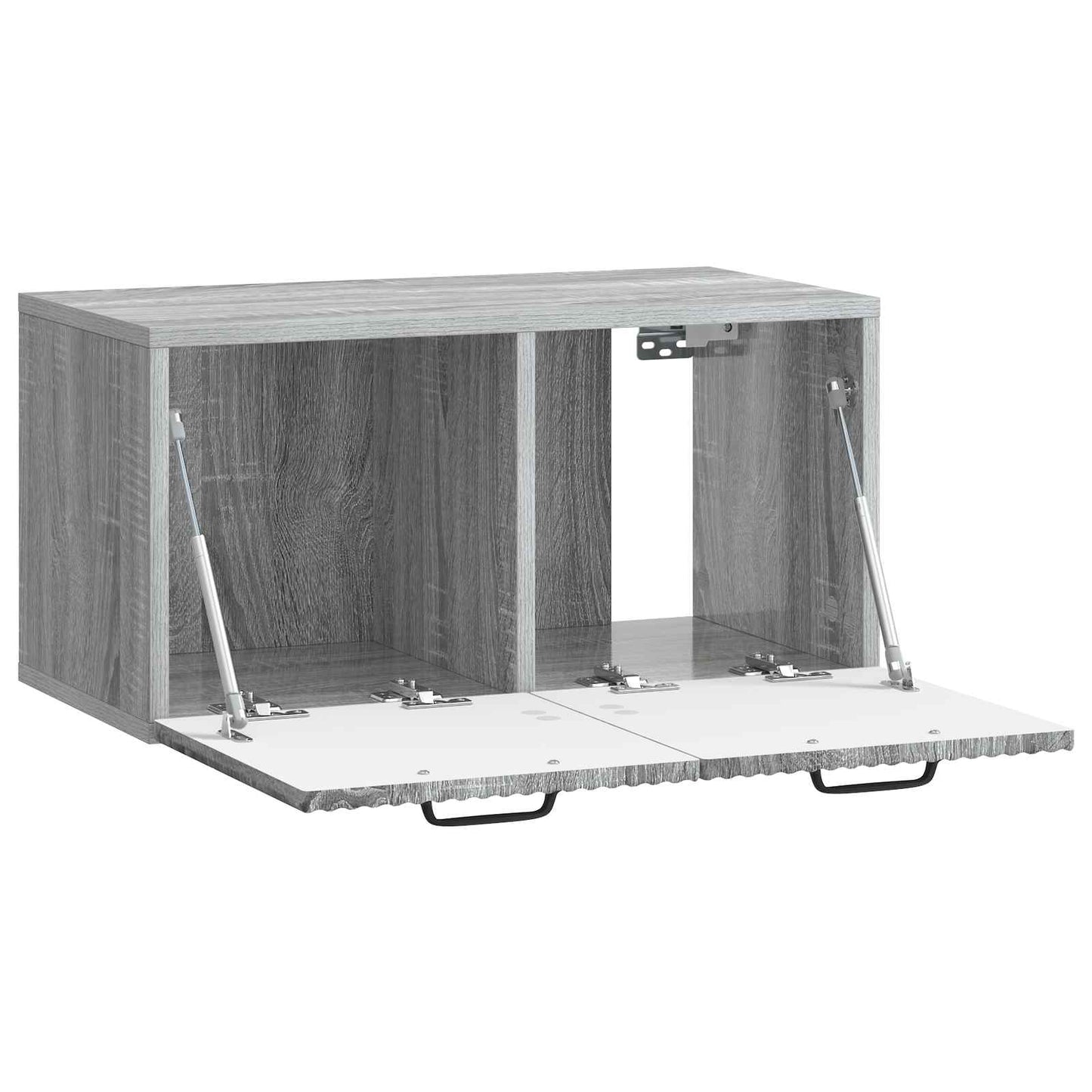 Wall-Mounted TV Cabinet Grey Sonoma 59.5 x 31 x 30 cm