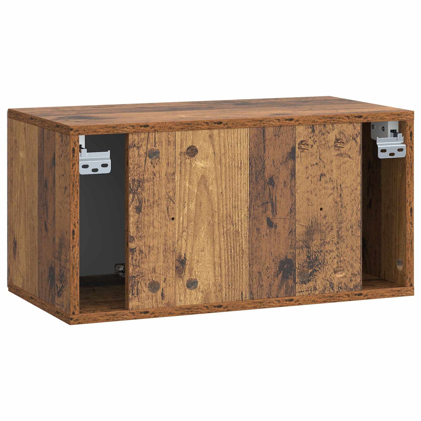 Wall-Mounted TV Cabinet Old Wood 59.5 x 31 x 30 cm