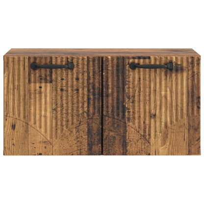 Wall-Mounted TV Cabinet Old Wood 59.5 x 31 x 30 cm