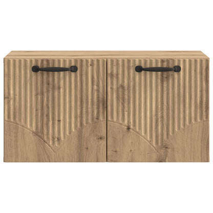 Wall-Mounted TV Cabinet Artisan Oak 59.5 x 31 x 30 cm