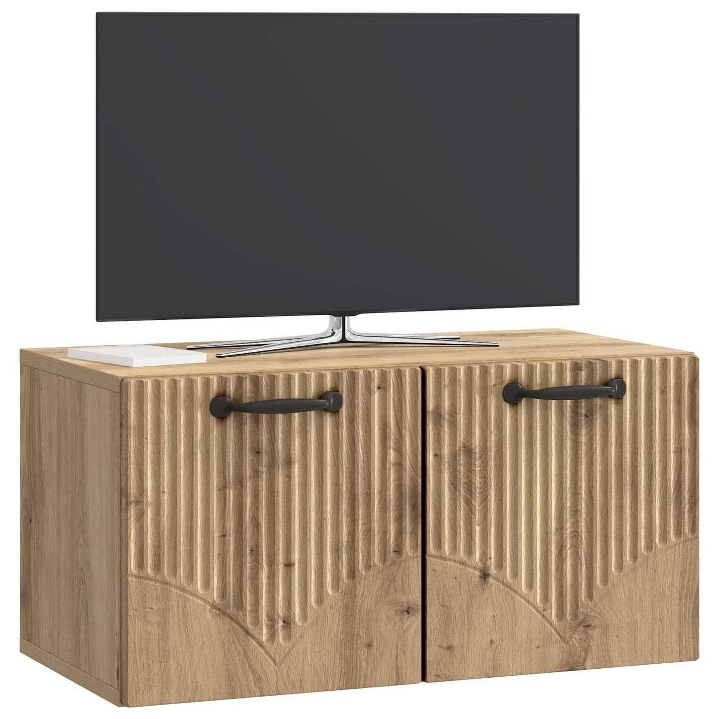 Wall-Mounted TV Cabinet Artisan Oak 59.5 x 31 x 30 cm