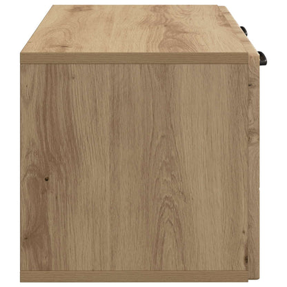 Wall-Mounted TV Cabinet Artisan Oak 59.5 x 31 x 30 cm