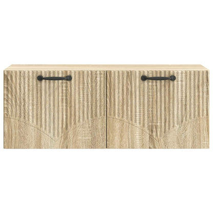 Wall-Mounted TV Cabinet Sonoma Oak 78.5 x 31 x 30 cm