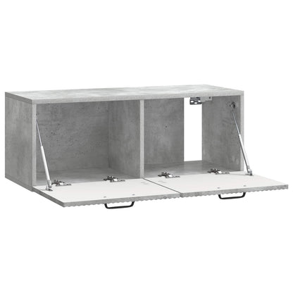 Wall-Mounted TV Cabinet Concrete Grey 78.5 x 31 x 30 cm