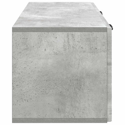 Wall-Mounted TV Cabinet Concrete Grey 78.5 x 31 x 30 cm