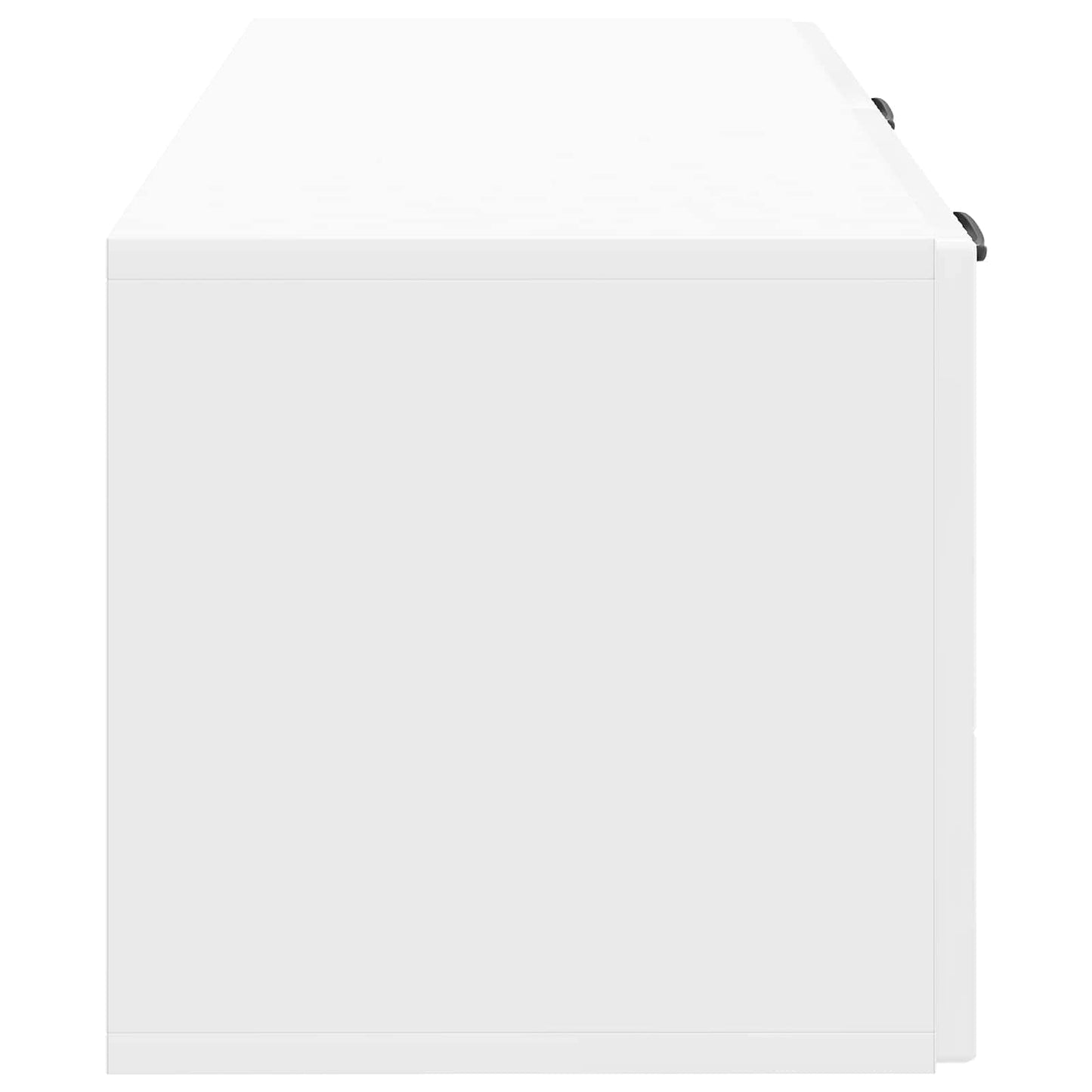Wall-Mounted TV Cabinet High Gloss White 78.5 x 31 x 30 cm