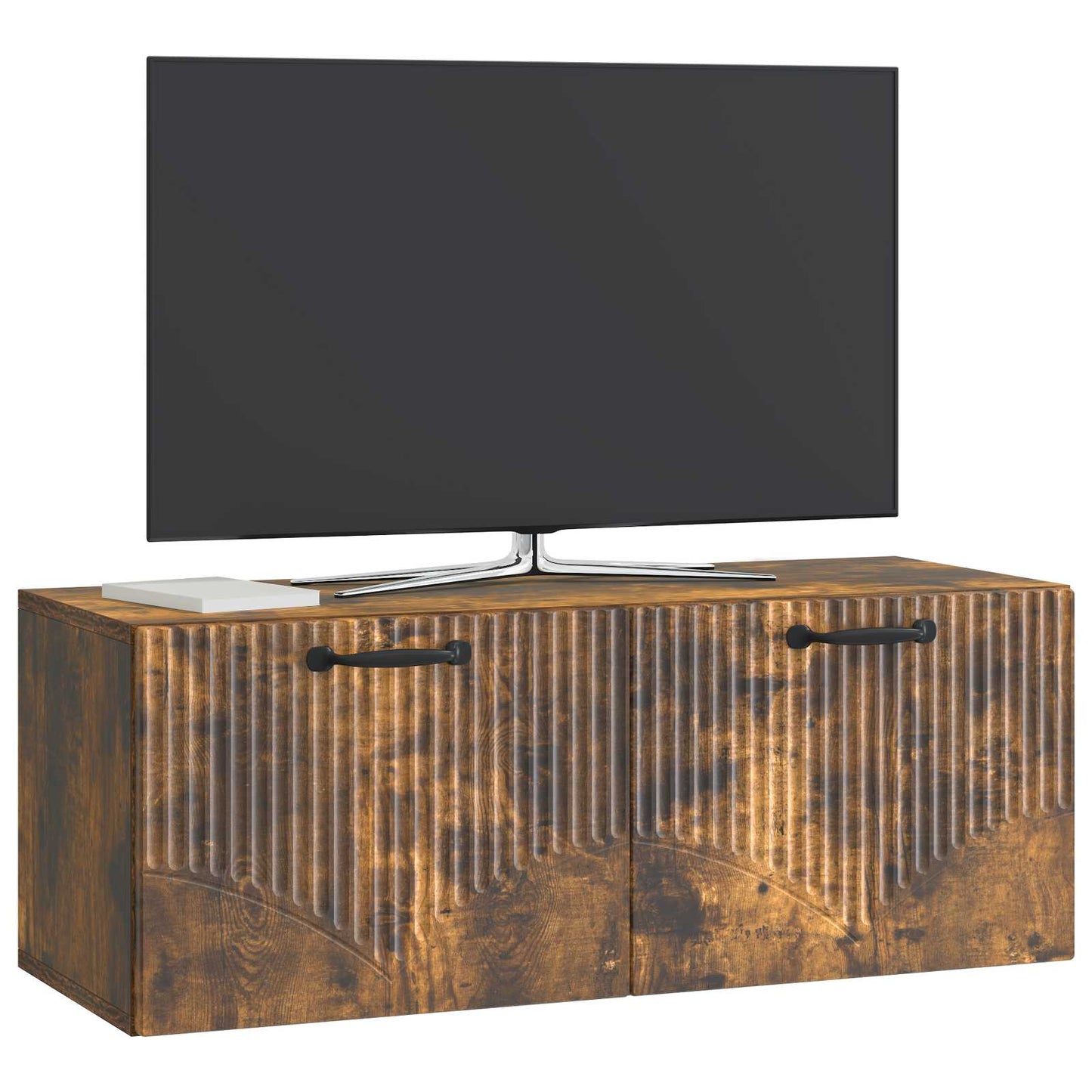 Wall-Mounted TV Cabinet Smoked Oak 78.5 x 31 x 30 cm